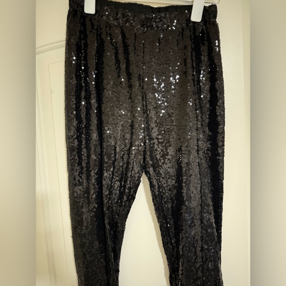 WAYF small Black sequin pants - Picture 7 of 8